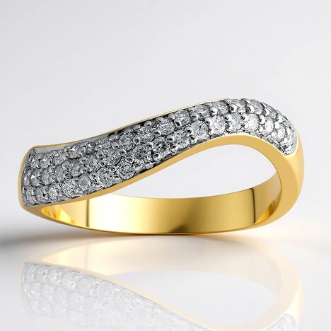 Bague en or et Diamant SI1 (G) (Annette)