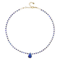 Lapis Lazuli Silver Necklace