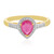 Madagascar Pink Sapphire Silver Ring