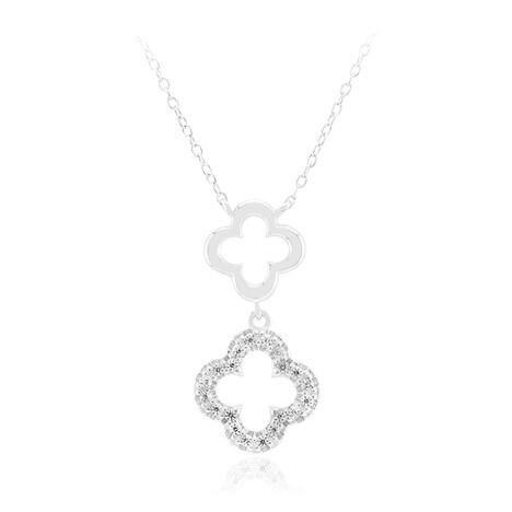 Collana in argento con Zircone