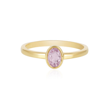 Anello in argento con Kunzite