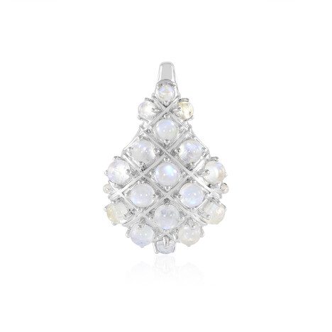 Zilveren hanger met Blauwe Maanstenen (KM by Juwelo)