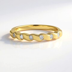 Anello in argento con Diamante I3 (I)