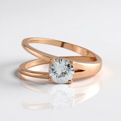 Anello in argento con Zircone (Adela Silber)