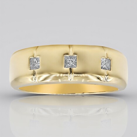 Bague en or et Diamant SI2 (H) (CIRARI)