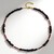 Collana in argento con Granato Mozambico