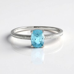 Anello in argento con Zircone Ratanakiri