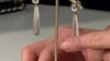 Pendientes en plata con Cuarzo blanco (KM by Juwelo)