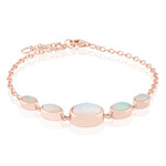Zilveren armband met een Welo-opaal (Adela Silber)