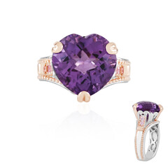 Lavendel-Amethyst-Silberring