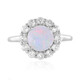 Anello in argento con Opale di Welo