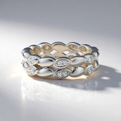 Anello in argento con Zircone
