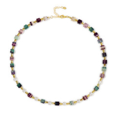 Collar en plata con Fluorita