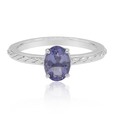 Anello in argento con Iolite