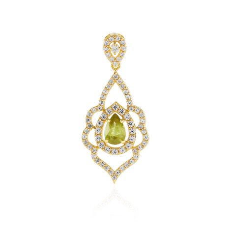 Ciondolo in argento con Sfene