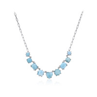 Larimar-Silbercollier
