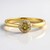Anello in argento con Zircone Giallo