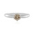 Gouden ring met een I2 Champagne Diamant