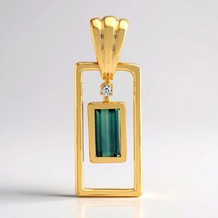 Ciondolo in argento con Indicolite