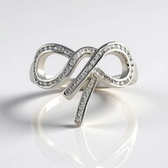 Anello in argento con Zircone (MONOSONO COLLECTION)
