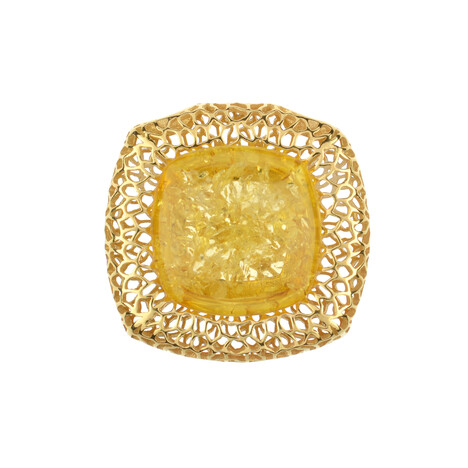 Zilveren hanger met een Baltische citroen barnsteen (dagen)