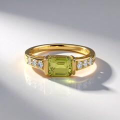 Bague en or et Tourmaline du Brésil (AMAYANI)