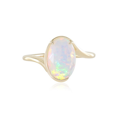 Gouden ring met een AAA Welo-opaal (de Melo)