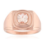 Bague en argent et Morganite du Brésil