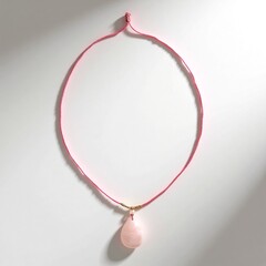 Collana con Quarzo Rosa