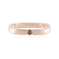 Anillo en plata con Diamante rojo I2 (de Melo)