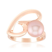 Purple Ming Pearl Silver Ring (TPC)