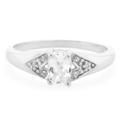 Anello in argento con Berillo Himalayano