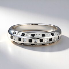 Anello in argento con Spinello Nero