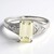 Anello in argento con Kunzite Canarino