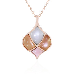 Collana in argento con Pietra di Luna Bianca