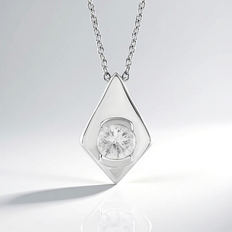 Collana in argento con Zircone (de Melo Essence)