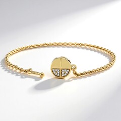 Bracciale in argento con Diamante SI1 (G)