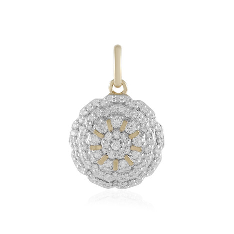 Colgante en oro con Diamante SI2 (H) (de Melo Gold)