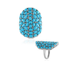 Anello in argento con Turchese Sleeping Beauty (Faszination Türkis)