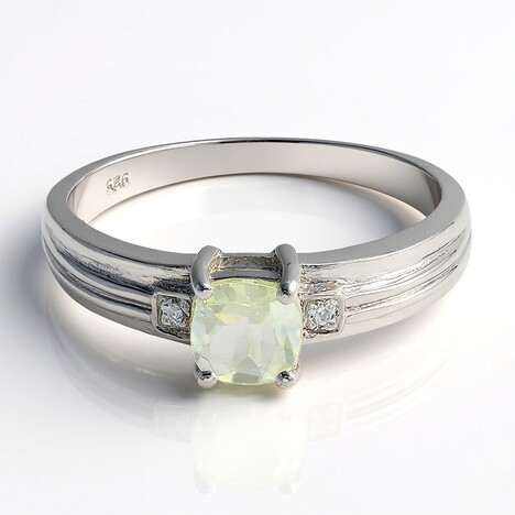Anello in argento con Ortoclasio