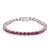 Madagascar Ruby Silver Bracelet