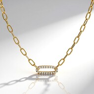 Collar en oro con Diamante I1 (H)  (CIRARI)
