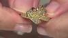 Anillo en oro con Diamante fancy SI2 (CIRARI)