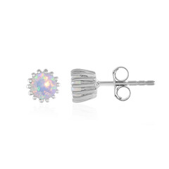 Boucles d'oreilles en argent et Opale Welo
