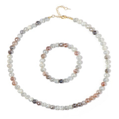 Mystic Moonstone Silver Set