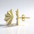 Orecchini in oro con Diamante Flawless (F) (LUCENT DIAMONDS)
