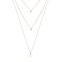 Collana in oro con Diamante Champagne VS1 (de Melo)