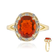 AAA-Mexikanischer Feueropal-Goldring