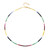 Collar en plata con Esmeralda de Brasil