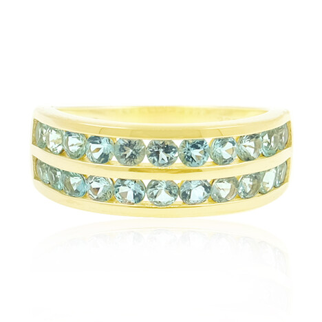 Nigerianischer Paraiba-Turmalin-Goldring